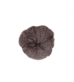 Brown Rabbit Fur Scrunchie