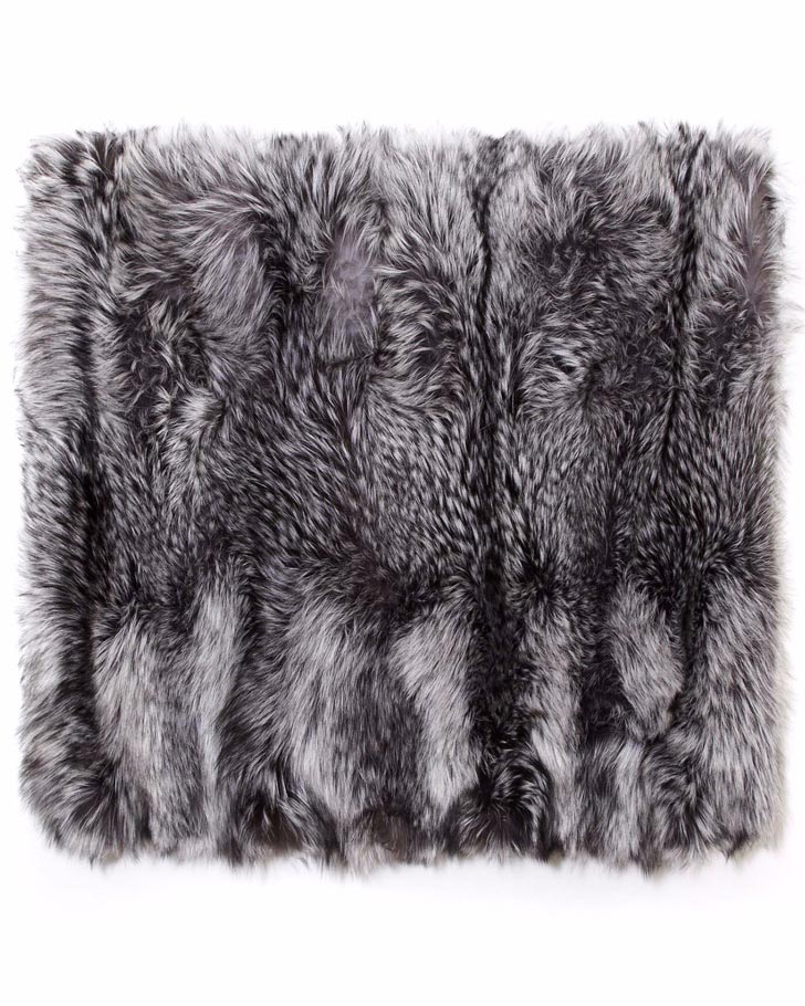 Silver Fox Throw