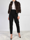 Sable Fur Short Jacket