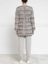 Mink Fur Coat in Sapphire