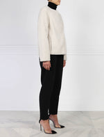 Shearling Jacket in White