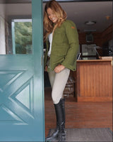 Shearling Lined Safari Jacket