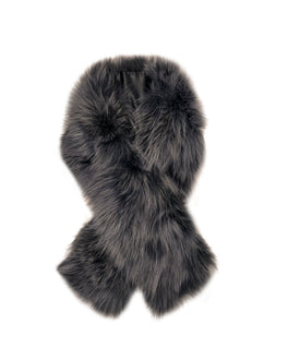 Fashion Culture Oversized Real Fur Scarf