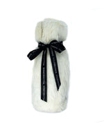 Dyed Fur Wine Bottle Cozy