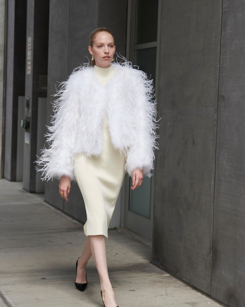 The Kiki Feather Jacket
