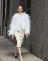The Kiki Feather Jacket