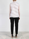 The Aarya Azurine Mink Fur & Python Vest