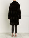 The Veronica Sheared Mink Reversible Trench Coat